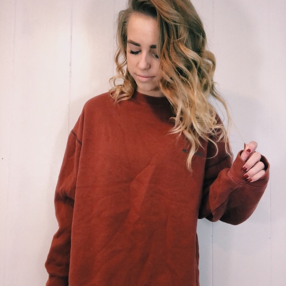 Columbia Sweaters - Maroon Columbia Crew